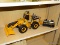 (SHELVES) CATERPILLAR REMOTE CONTROLLED 992C FRONT END LOADER TOY TRACTOR.
