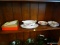 (R2) LOT OF ASSORTED CHINA; 12 PIECE LOT TO INCLUDE NORITAKE GRAVY BOAT W/ ATTACHED UNDERPLATE, A