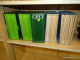 (SHELVES) LOT OF NAT GEO MAGAZINES; 5 COLLECTIBLE CASES FULL OF ASSORTED NAT GEO MAGAZINES RANGING