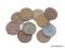 10 ASSORTED INDIAN CENTS.