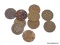 10 ASSORTED INDIAN CENTS.