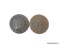 (2) 1880 INDIAN CENTS.