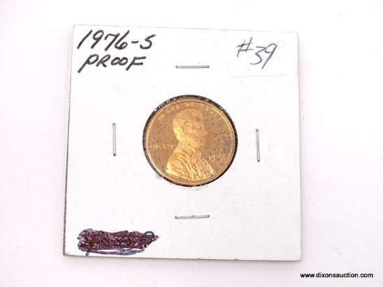 1976-S PROOF LINCOLN CENT.