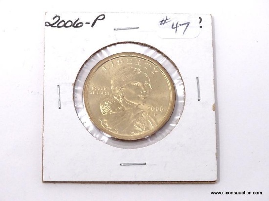 2006-P UNCIRCULATED SACAGAWEA DOLLAR.