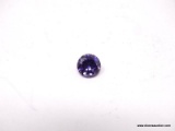 3.41 CT ROUND CUT PURPLE SAPPHIRE. 8X8X5.