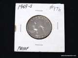 1969-S PROOF WASHINGTON QUARTER.