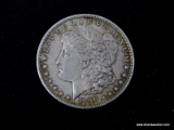 1890-S UNCIRCULATED MORGAN SILVER DOLLAR-TONED.