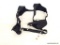 UNCLE MIKE'S SIZE 0 RIGHT HAND BLACK NYLON SHOULDER HOLSTER.