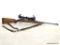 BELGIUM MAUSER BOLT ACTION .30-06 CALIBER WITH DETAILED STOCK. SERIAL #27327. COMES WITH LEUPOLD 3X9