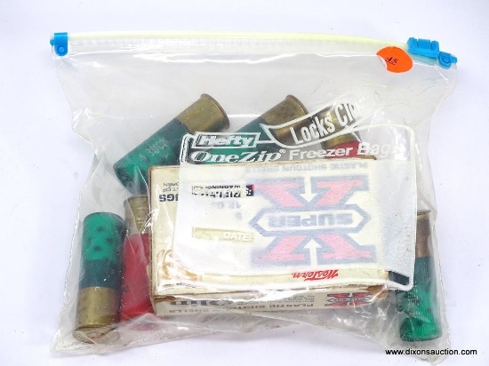 LOT OF (14) ASSORTED 12 GAUGE SHOTGUN SHELLS.