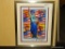 GOD BLESS AMERICA GICLEE BY PETER MAX. MEASURES 21 3/4