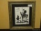 DON QUIXOTE SILKSCREEN BY PABLO PICASSO. MEASURES 26