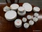 (R4) 53 PIECES OF HAVILAND & CO. LIMOGES SCHLEIGER 795 PATTERN CHINA SET. INCLUDES (6) DINNER