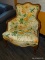 1 OF A PAIR: FRENCH PROVENTIAL UPHOLSTERED SIDE CHAIR