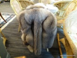 FAUX MINK COAT SIZE SMALL. NEEDS REPAIR.