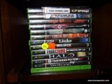 (R4) LOT OF (14) ORIGINAL XBOX VIDEO GAMES TO INCLUDE NEED FOR SPEED MOST WANTED, VAN HELSING, TIGER