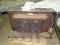 ANTIQUE BUCK STOVE. 2 DOOR-WOOD FIRE. MEASURES APPROX 42