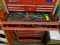 CONTENTS OF 2 DRAWERS TO INCLUDE: WIRE SPLICER, 1 3/8 WRENCH, BOX CUTTER, ASSORTED SOCKETS AND