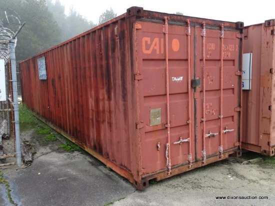 STORAGE/SHIPPING CONTAINER TYPE 1AA. MODEL SHIC-6F. MADE IN 1995.