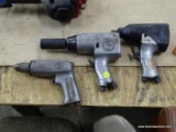 LOT OF (3) PNEUMATIC AIR DRILLS. (2) MADE BY CHICAGO PA AND (1) BY UNIVERSAL TOOL CO.