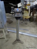 DAYTON BENCH GRINDER. MODEL 2Z374-G. COMES ON METAL STAND.