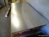 APPROX. (6) 24 GA STAINLESS STEEL SHEETS. 8' X 4'.