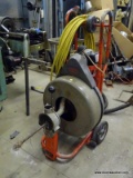 RIDGID KOLLMANN ELECTRIC DRUM STYLE DRAIN SNAKE. INCLUDES EXTENSION CORD.