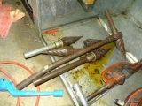 LOT OF (5) ASSORTED SIZE PIPE REAMER BITS.