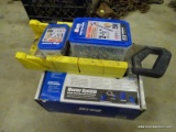 LOT OF ASSORTED ITEMS TO INCLUDE: A KREG JIG K4, PACK OF KREG POCKET HOLE SCREWS, KREG SOFT/PLYWOOD