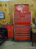 SNAP ON 3 PIECE ROLLING TOOL BOX.