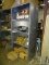 REEVES TITEKOTE GALVANIZED STEEL INDUSTRIAL SHELVING UNIT WITH 3 SHELVES. MEASURES APPROX. 45