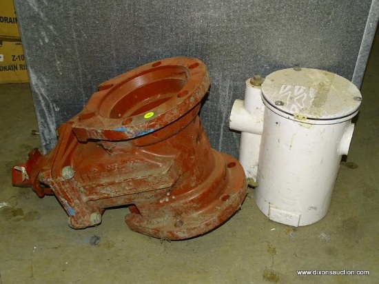 (2) PIECE LOT OF WATER SYSTEM PARTS. MARKED "AFC 606".