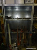 METAL-TECH GALVANIZED STEEL INDUSTRIAL SHELVING WITH 2 SHELVES. MEASURES 46