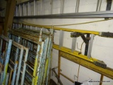 YELLOW EXTENSION LADDER. APPROX. 20'.