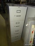 HON GREY 4 DRAWER METAL FILING CABINET.15