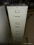 HON GREY 4 DRAWER METAL FILING CABINET.15