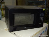 BLACK KENMORE MICROWAVE. MODEL # 721.62229300.