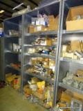 REEVES TITEKOTE GALVANIZED STEEL INDUSTRIAL SHELVING UNIT WITH 3 SHELVES. MEASURES APPROX. 45