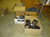 (5) BOX LOT OF ASSORTED HEAVY DUTY COUPLINGS.
