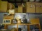 LOT ON TOP OF SHELF TO INCLUDE: AGE MOTOR, A DAYTON BELTED FAN MOTOR, A NEVCO NELSON VACUUM PUMP,