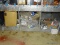 (3) CUBBY FLOOR LOT TO INCLUDE: A BOX OF GALV 2 HOLE STRAPS, A LARGE LOT OF 3/4