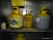 LOT INCLUDES (6) REFRIGERANT GAS BOTTLES. SOME APPEAR TO BE FULL.