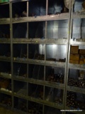 ENTIRE CUBBY UNIT LOT TO OF PIPE FITTINGS, NIPPPLES, MALL CAPS, UNIONS, BUSHINGS, ETC.