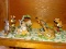 (KIT) LENOX FIGURES; 6 LENOX PORCELAIN ANIMAL FIGURES RANGING FROM 4 IN - 6 IN ( LIMB ON TURTLE