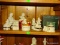 (FM) TRINKET BOXES; SHELF LOT OF DEPT. 56 SNOWBABIES TRINKET BOXES- ONE NEW IN BOX- TOTAL-10- 2 IN -