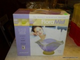 (FM) FLORA MIST FOUNTAIN MISTER; COLOR CHANGING FOUNTAIN MISTER BY PEARLESSENCE IN THE ORIGINAL BOX.