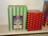 (LR) MUSIC BOXES; 2 SAN FRANCISCO MUSIC BOX COMPANY MUSIC BOXES ( NEW IN BOXES) - CHRISTMAS SNOW