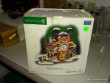 (LR) DEPT. 56 BUILDING; DEPT. 56 NORTH POLE SERIES- MICKEY MOUSE WATCH FACTORY NEW IN ORIGINAL BOX-