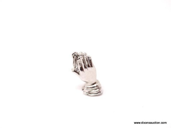 .925 STERLING SILVER LADIES PRAYING HANDS CHARM-CASTING