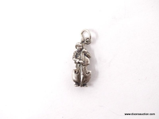 .925 STERLING SILVER LADIES BASE PLAYER CHARM-CASTING